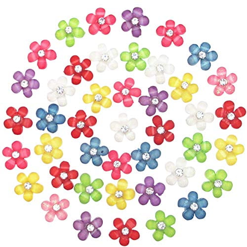 80Pcs/Pack 10mm Rose Flower Resin FlatBack Glue On Clothe/Bag Decoration DIY 80Pcs/Pack 10mm Rose Flower Resin FlatBack Glue On Clothe/Bag Decoration DIY